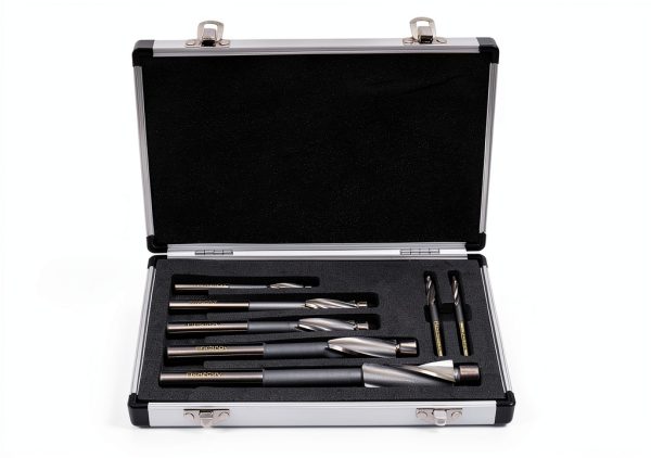 Accusize Tools Counterbore Set 14 Pc HSS Premium Straight Shank-0