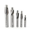Watris Veiyi 5PCS Counterbore Drill Bit Set, HSS-AL Straight Shank 4 Flutes End Mill Bits, M3-M8 Pilot Slotting Counterbore Mould End Mill Cutter-8