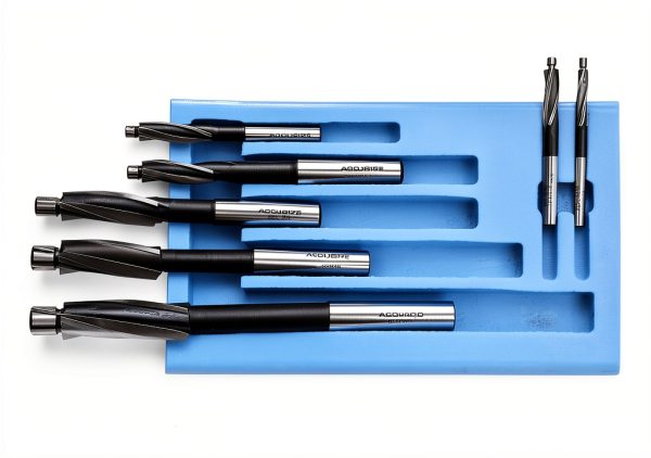 Accusize 7Pc Metric Hss Counterbore Set, 3 Flute Straight Shank for-2
