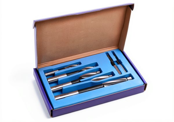 Accusize 7Pc Metric Hss Counterbore Set, 3 Flute Straight Shank for-0