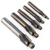 SHUATI 5Pcs Counterbore Set M3-M8 4-Flute HSS-AL Straight Shank Tool-1
