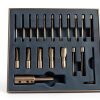 HSS Straight Shank Pilot Counterbore 21PC Set 14 Pilots and 6-2