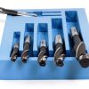 Accusize H.S.S. Solid Cap Screw Counterbore Set, 3 Flute Straight-6
