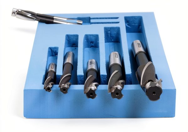 Accusize H.S.S. Solid Cap Screw Counterbore Set, 3 Flute Straight-6