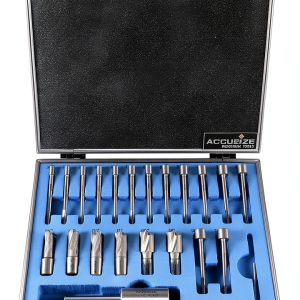 Accusize Industrial Tools 21 Pcs Hss Interchangeable Pilot Counterbore-0