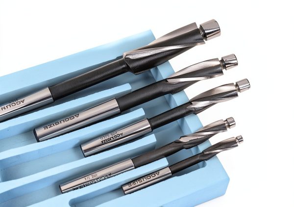 Accusize H.S.S. Solid Cap Screw Counterbore Set, 3 Flute Straight-3