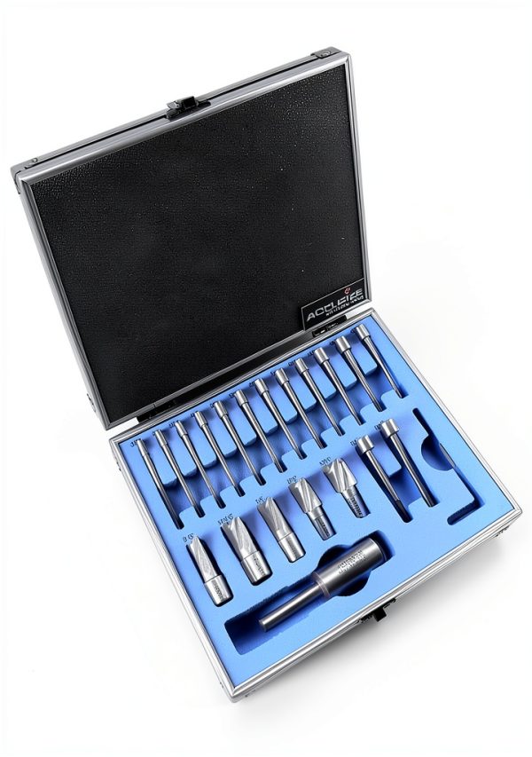 Accusize Industrial Tools 21 Pcs Hss Interchangeable Pilot Counterbore-2