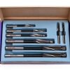 Accusize H.S.S. Solid Cap Screw Counterbore Set, 3 Flute Straight-1