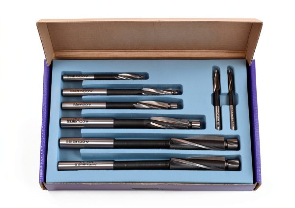 Accusize H.S.S. Solid Cap Screw Counterbore Set, 3 Flute Straight-1
