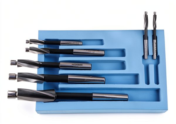 Accusize H.S.S. Solid Cap Screw Counterbore Set, 3 Flute Straight-2
